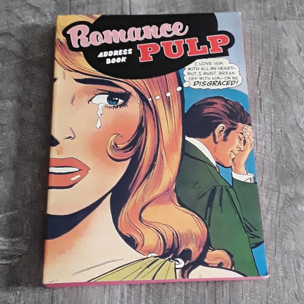 ⚡2/$10⚡DC Comics Romance Pulp Address Book